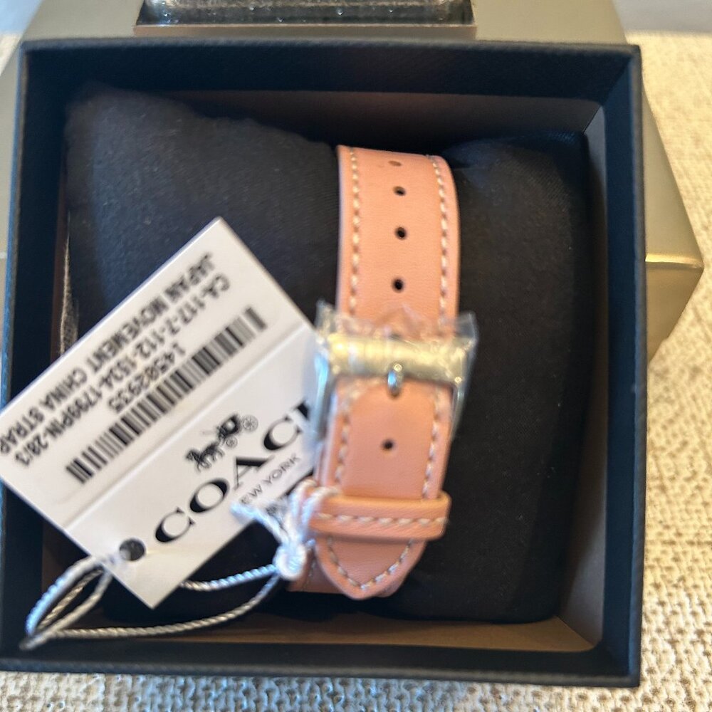 Coach Ruby Series Quartz Digital Gold Dial Watch - Picture 3 of 6